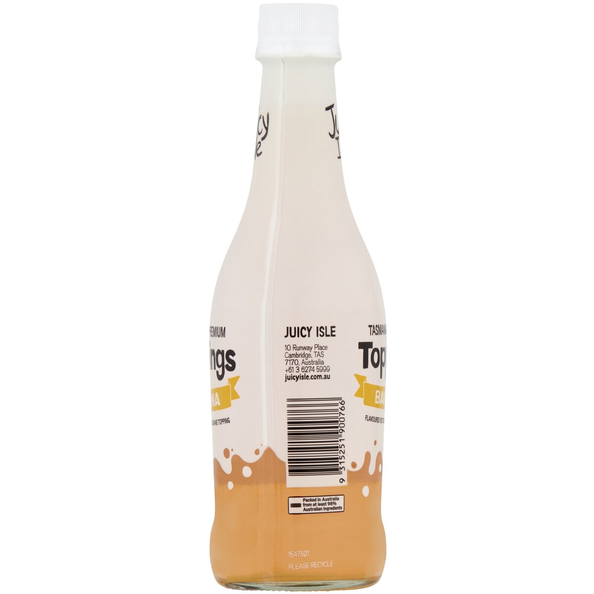Juicy Isle Banana Topping Topping 375mL