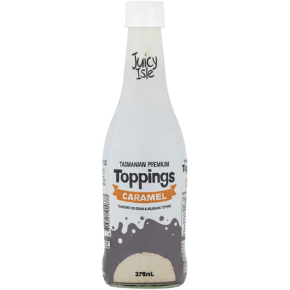 Juicy Isle Caramel Topping 375mL