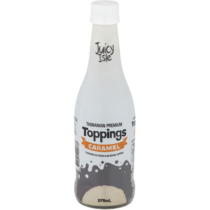 Juicy Isle Caramel Topping 375mL