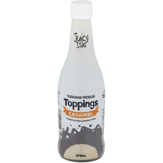 Juicy Isle Caramel Topping 375mL