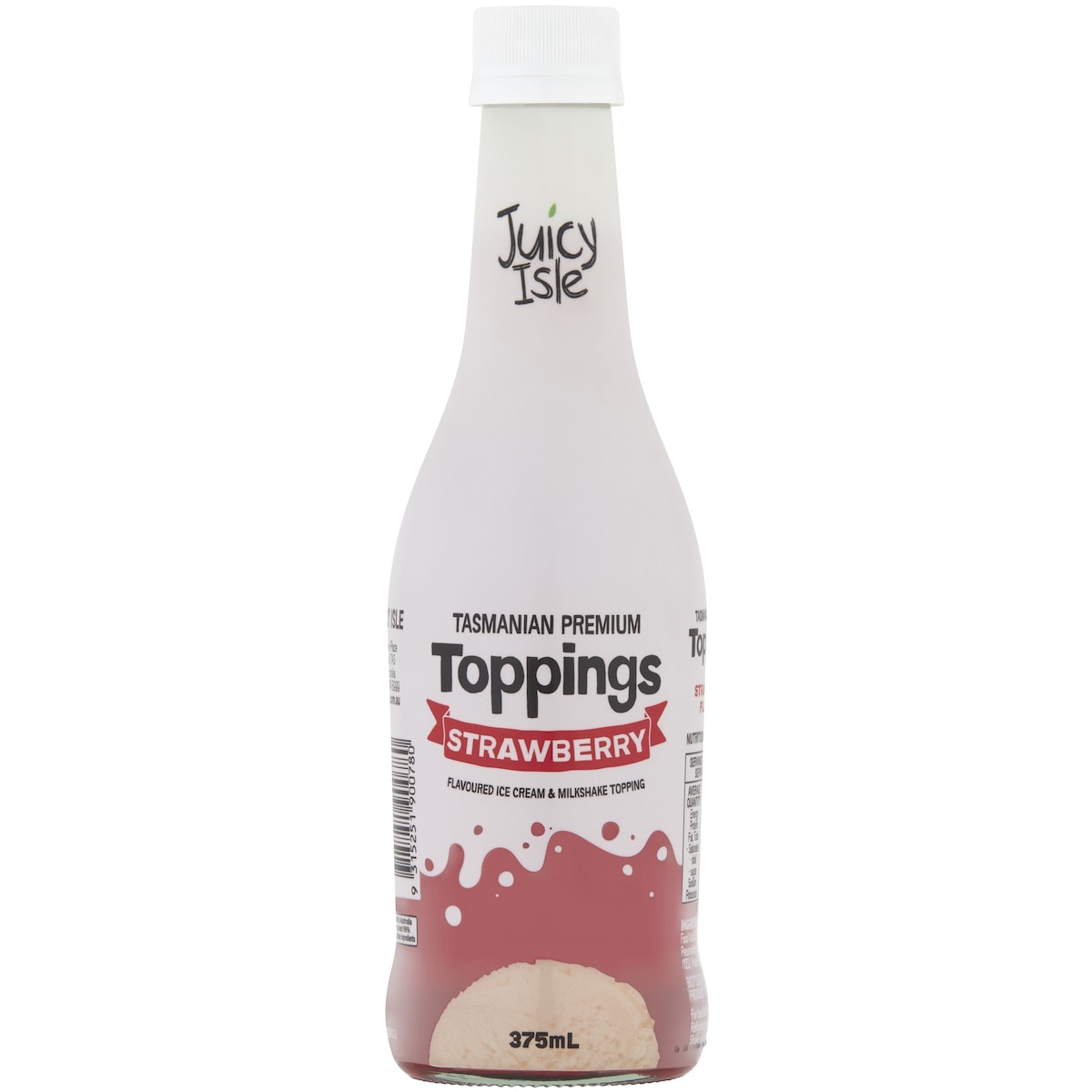 Juicy Isle Strawberry Topping 375mL