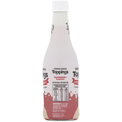 Juicy Isle Strawberry Topping 375mL