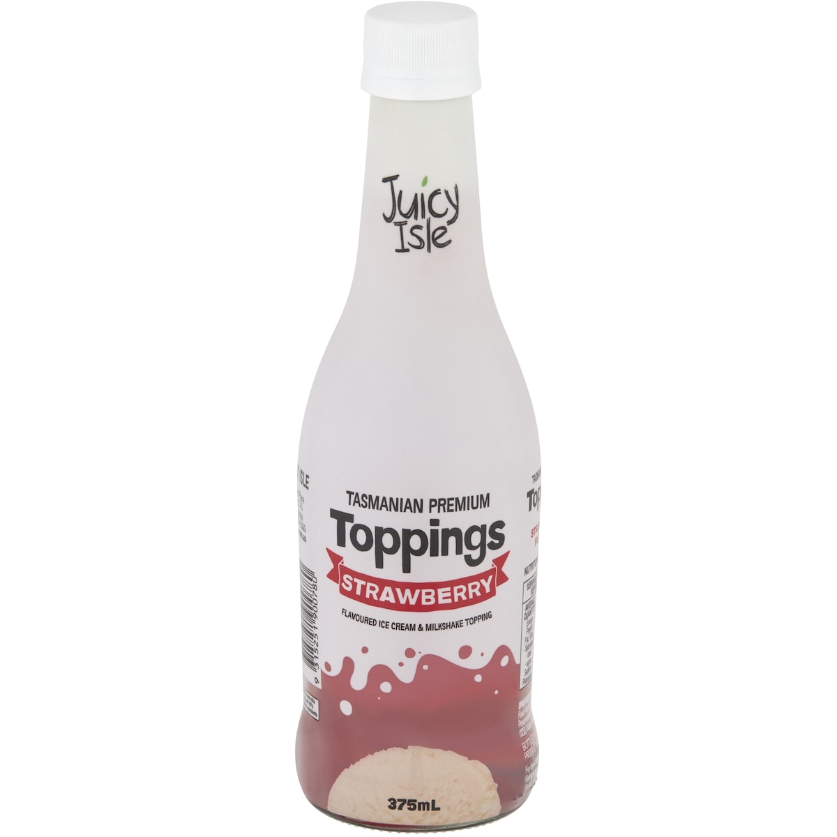 Juicy Isle Strawberry Topping 375mL