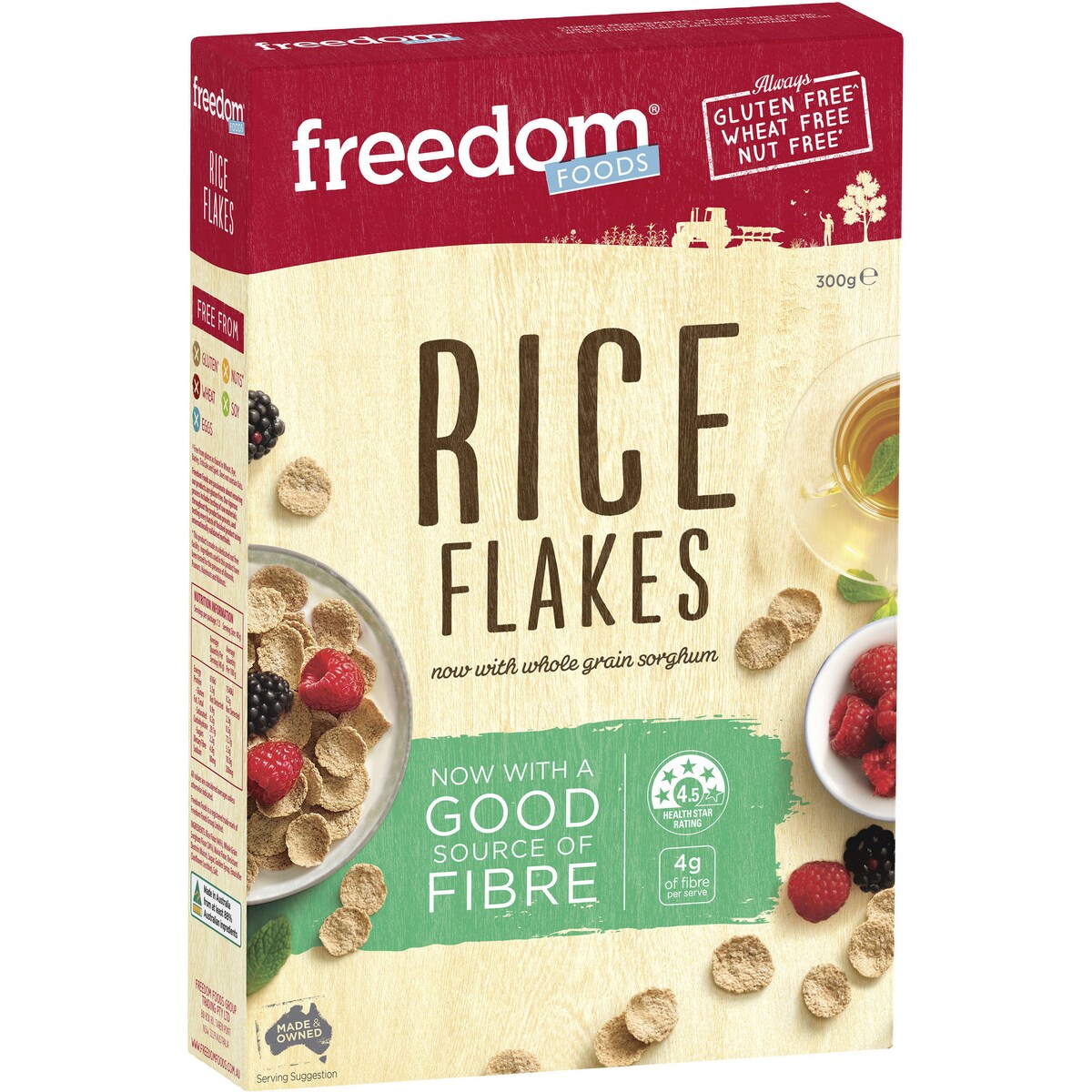 Freedom Foods Rice Flakes 300g