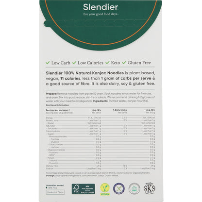 Slendier Konjac Noodle Style 400g