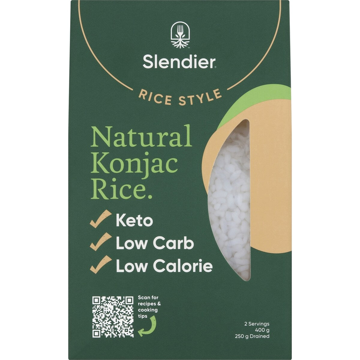 Slendier Slim Rice Style Style 400g