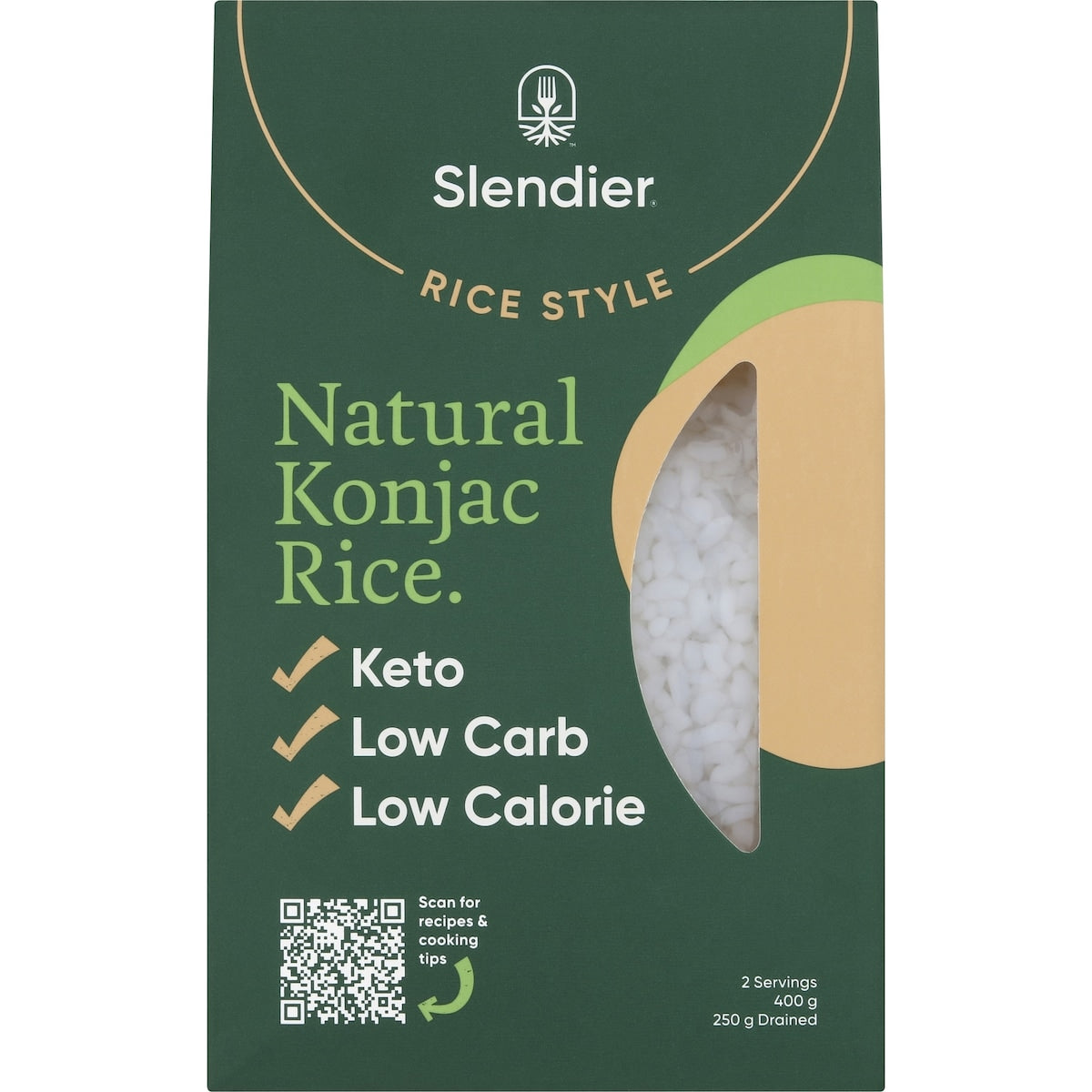 Slendier Konjac Rice Style 400g