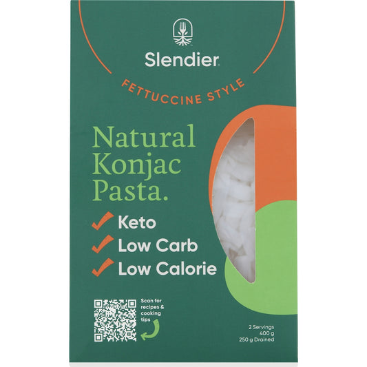 Slendier Pasta Fettuccine Style Organic 400g