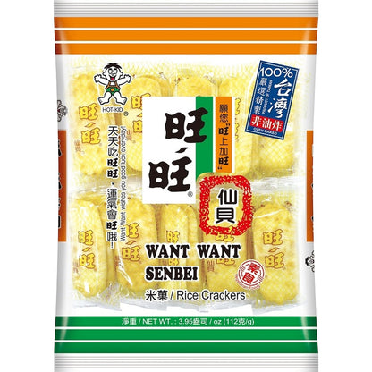 Hot Kids Rice Snacks Want Want Senbei 112g