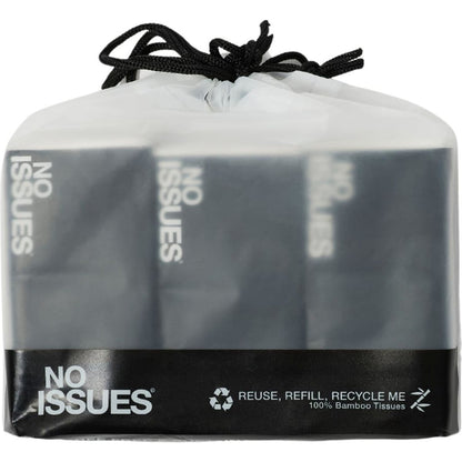 No Issues Bamboo, Aloe Vera & Vitamin E Pocket Facial Tissues 3 Ply 6 Pack