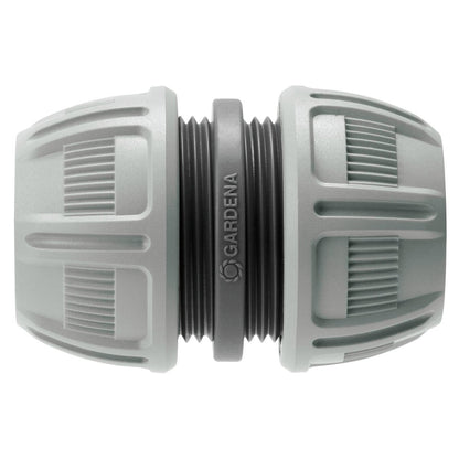 Gardena Hose Joiner - 19mm Plastic - Secure Connection - UV Stabilised