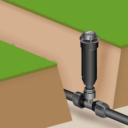 Gardena Pipeline T Piece - 25mm x Female Thread