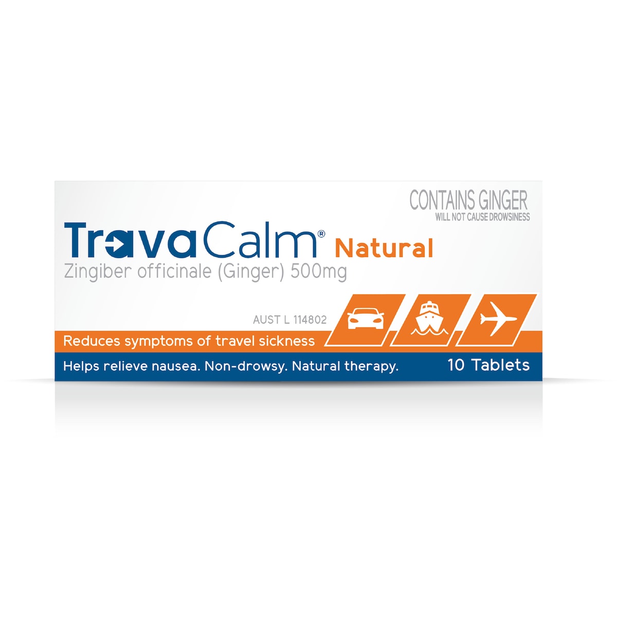 Travacalm Natural Tablets 10 Pack