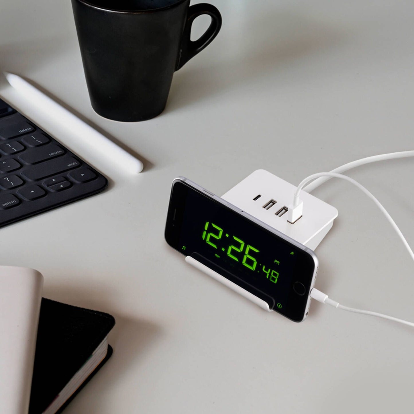 Antsig 20W Compact USB Charger - 4 Ports