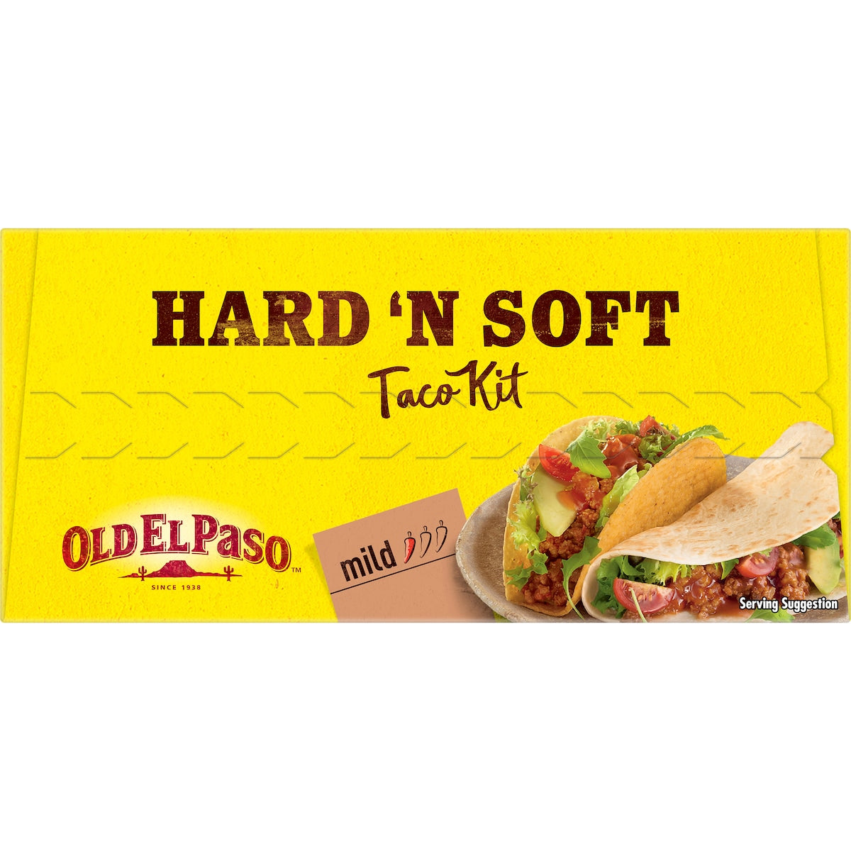 Old El Paso Bulk Hard & Soft Taco Kit Mexican Style 560g