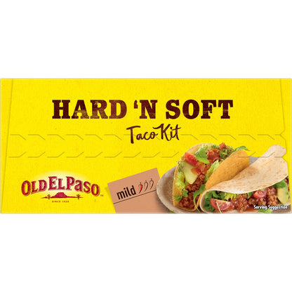 Old El Paso Bulk Hard & Soft Taco Kit Mexican Style 560g