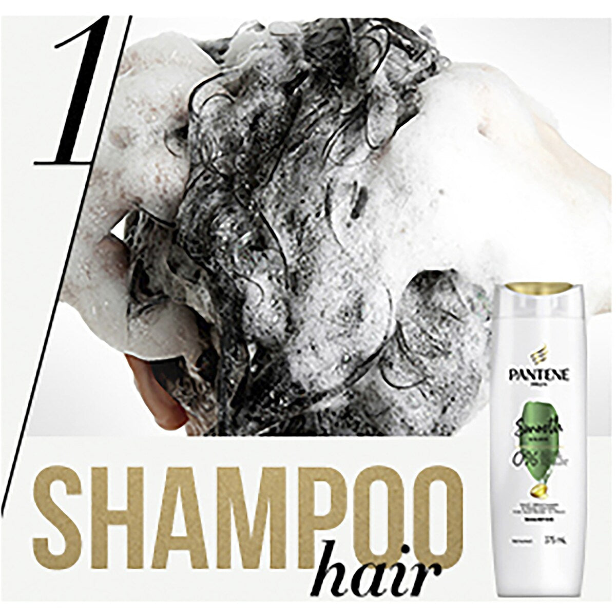 Pantene Pro-V Smooth & Sleek Conditioner for Frizzy Hair 375mL