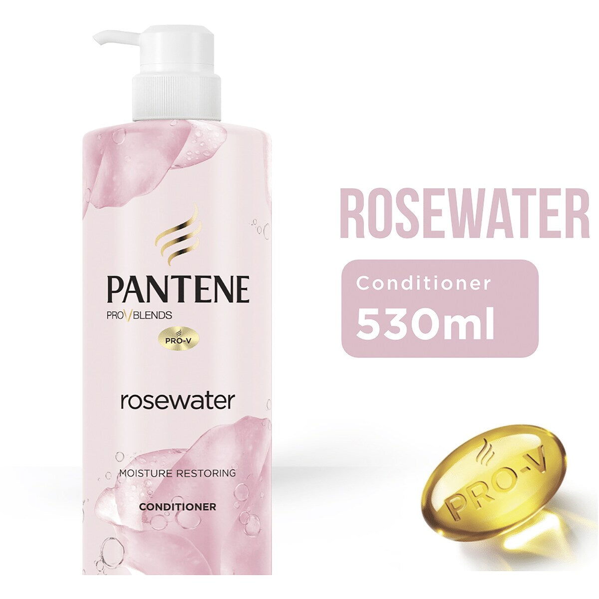 Pantene Micellar Rosewater Moisturising Conditioner 530mL