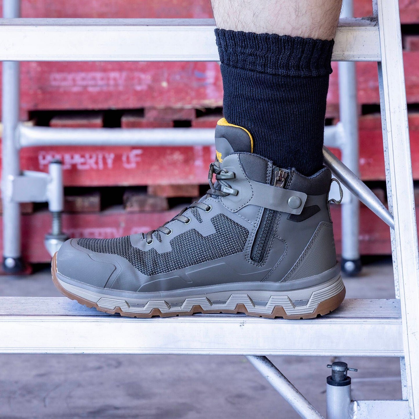 Dewalt Olive Forge Safety Work Boot - Size 6