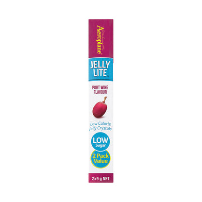 Aeroplane Lite Port Wine Jelly Crystals 2 pack - 18g