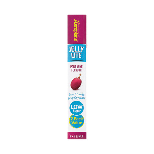 Aeroplane Lite Port Wine Jelly Crystals 2 pack - 18g