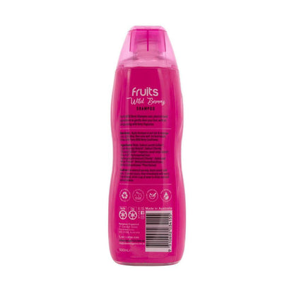 Nature's Organics Fruits Wild Berry Shampoo - 500mL