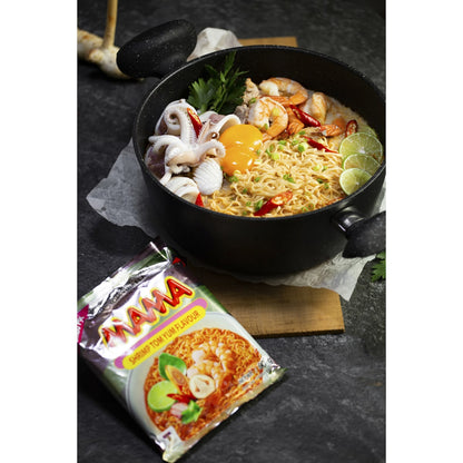 Mama Shrimp (Tom Yum) Instant Noodles 90g X 5 Pack