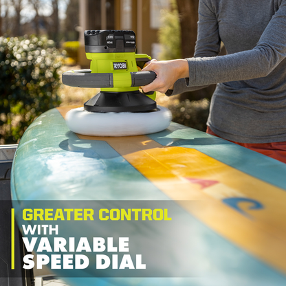 Ryobi Random Orbital Buffer Polisher - 18V One - 250mm - Tool Only