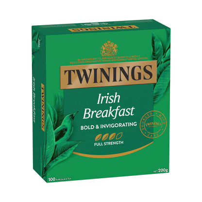 Twinings Irish Breakfast Tea Bags 100 pack - 200g
