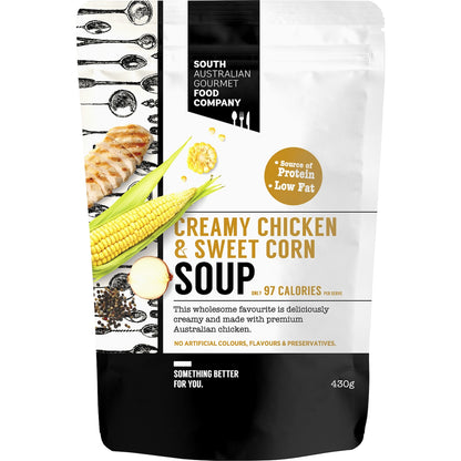 South Australian Gourmet Food Company Creamy Chicken & Sweet Corn Soup 430g