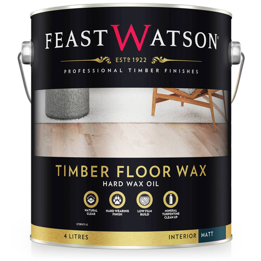 Feast Watson Timber Floor Wax - 4L