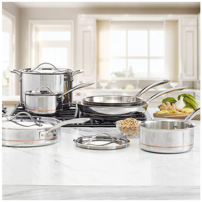 Kirkland Signature Stainless Steel 10 Piece Cookware Set BG-31120-MM