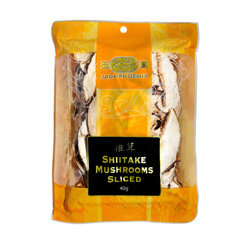 Jade Phoenix Shitake Mushrooms Sliced - 40g