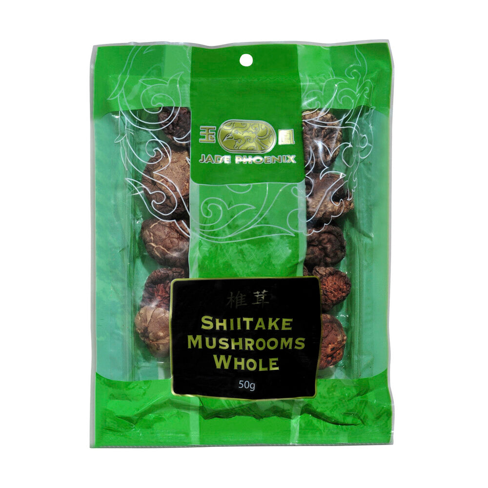 Jade Phoenix Shitake Mushrooms Whole - 50g