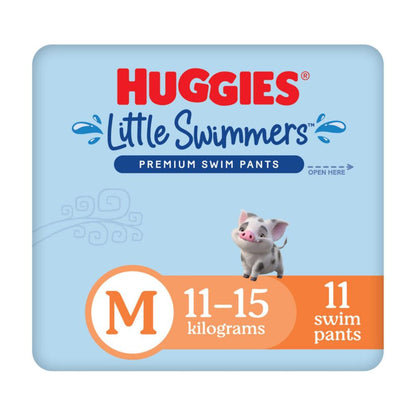 Huggies Little Swimmers Swim Nappies Medium (11-15kg) - 11 pack