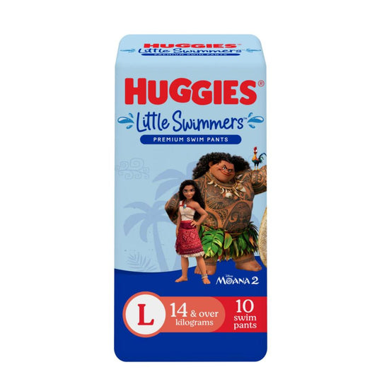 Huggies Little Swimmers Swim Nappies Large (14+kg) - 10 pack
