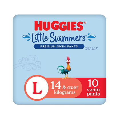Huggies Little Swimmers Swim Nappies Large (14+kg) - 10 pack