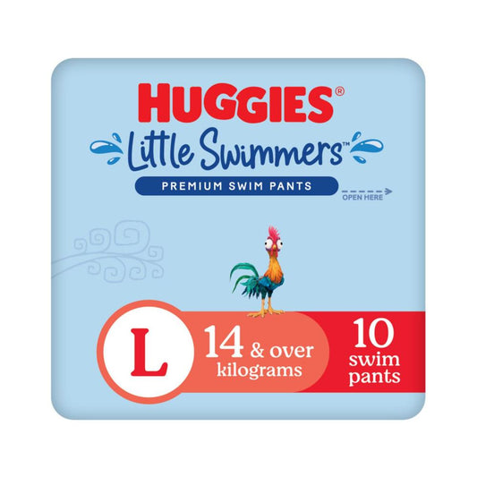 Huggies Little Swimmers Swim Nappies Large (14+kg) - 10 pack