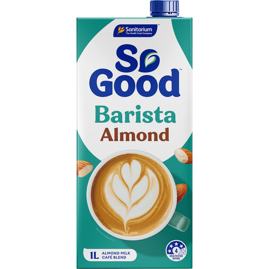 Sanitarium So Good Barista Edition Almond Milk 1l