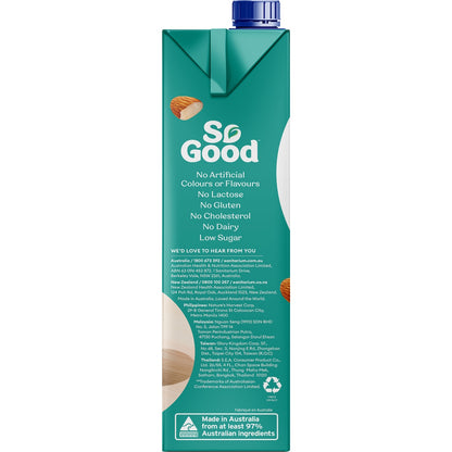 Sanitarium So Good Barista Edition Almond Milk 1l