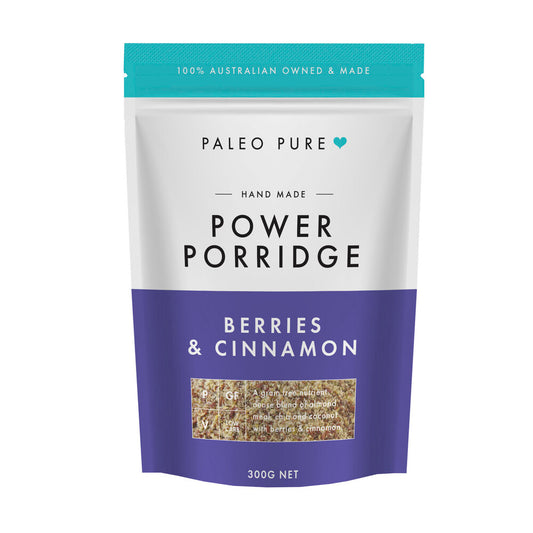 Paleo Pure Power Porridge Berries And Cinnamon - 300g