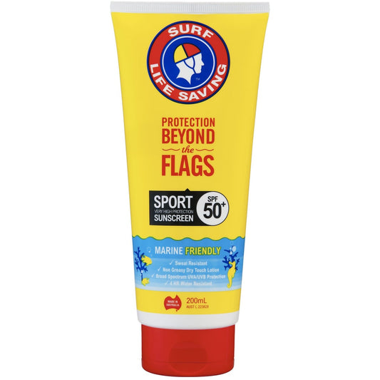 Surf Life Saving Sunscreen Sport Spf 50+ 200ml