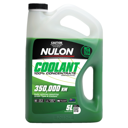 Nulon Green Coolant Concentrate - Type A - 5L