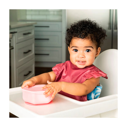 Tiny Twinkle Silicone Suction Bowl Pink - 1 pack