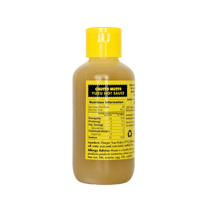 Chotto Motto Yuzu Hot Sauce - 125mL