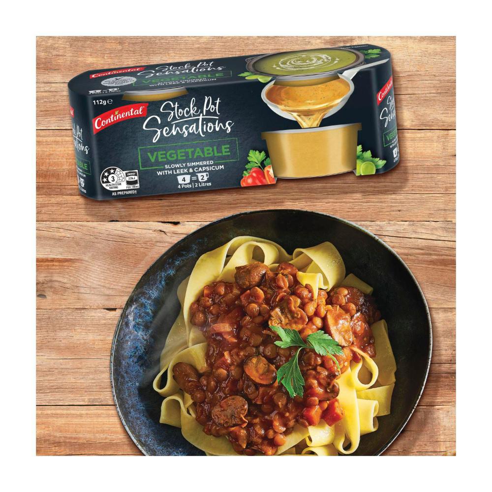 Continental Vegetable Stock Pot - 112g