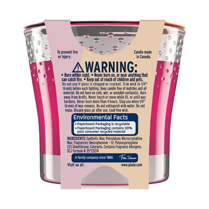 Glade 2 in 1 Vanilla Passionfruit & Hawaiian Breeze Candle - 1 each