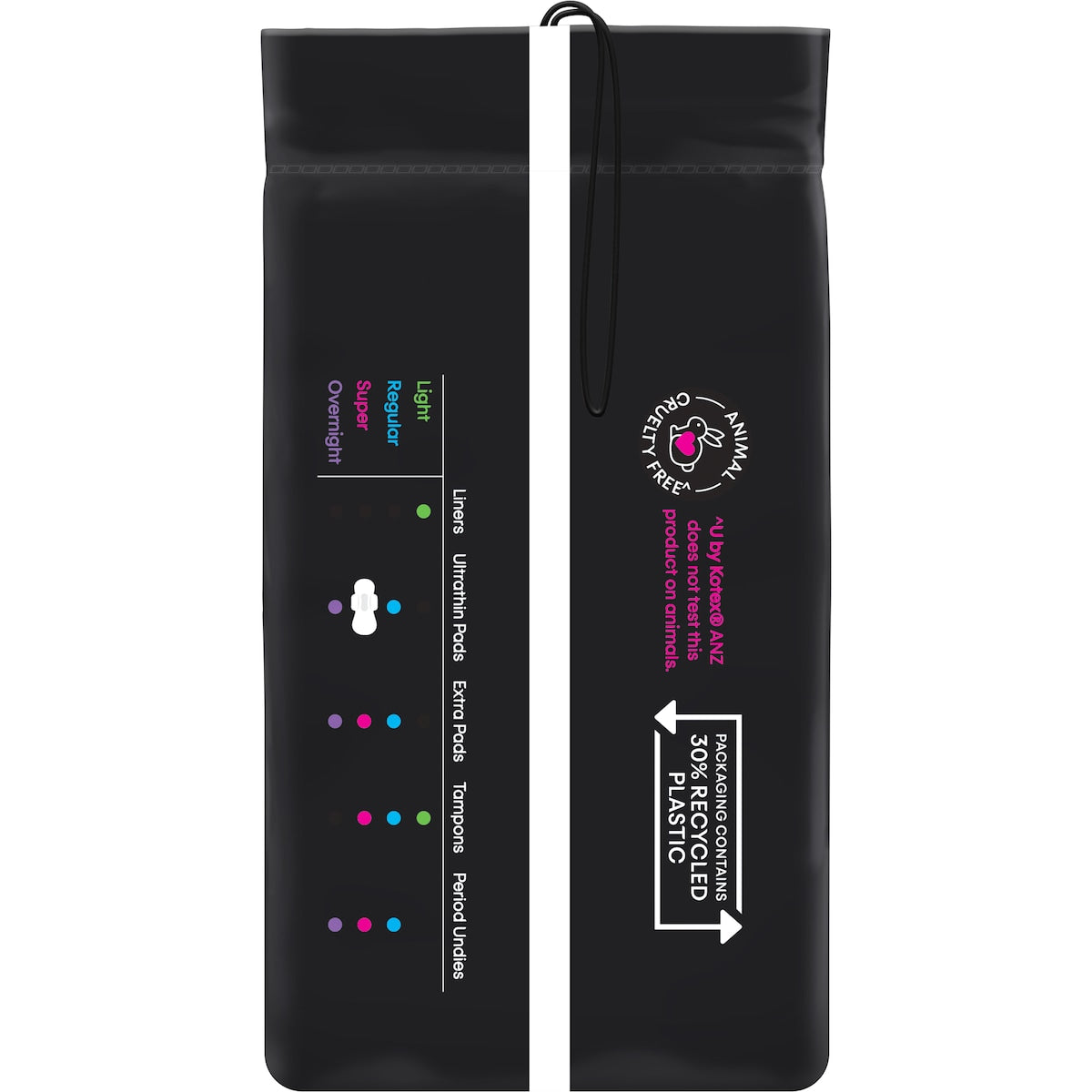 U By Kotex Sport Pads Super With Wings 10 Pack