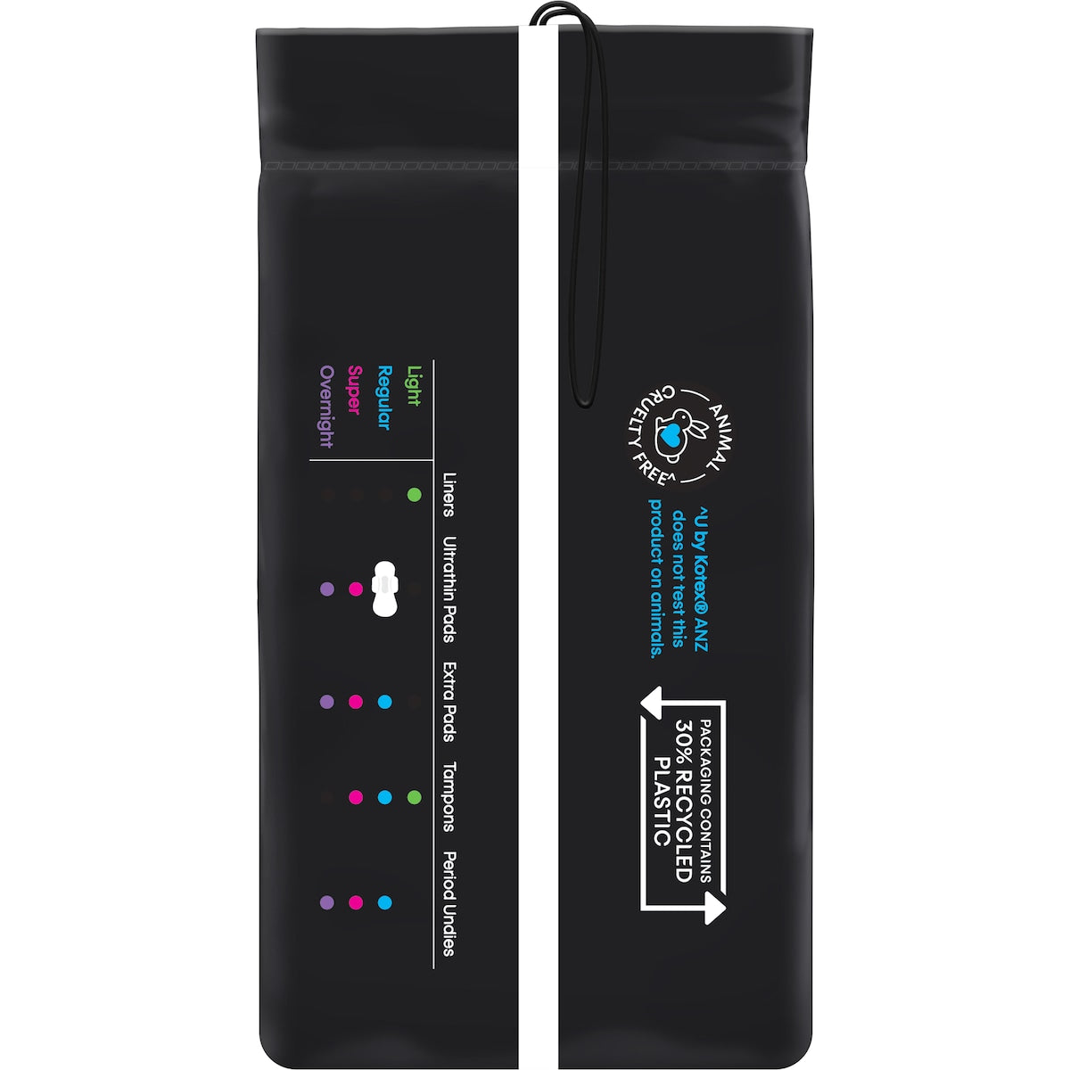 U By Kotex Sport Pads Regular With Wings 10 Pack