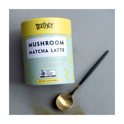 Teelixir Mushroom Matcha Latte - 100g